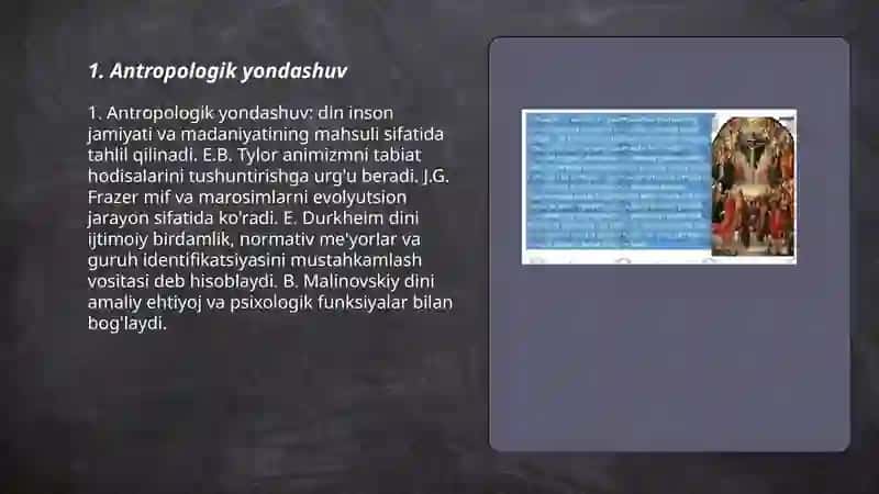 Dinning paydo bulishi haqidagi yondashuvlar 3