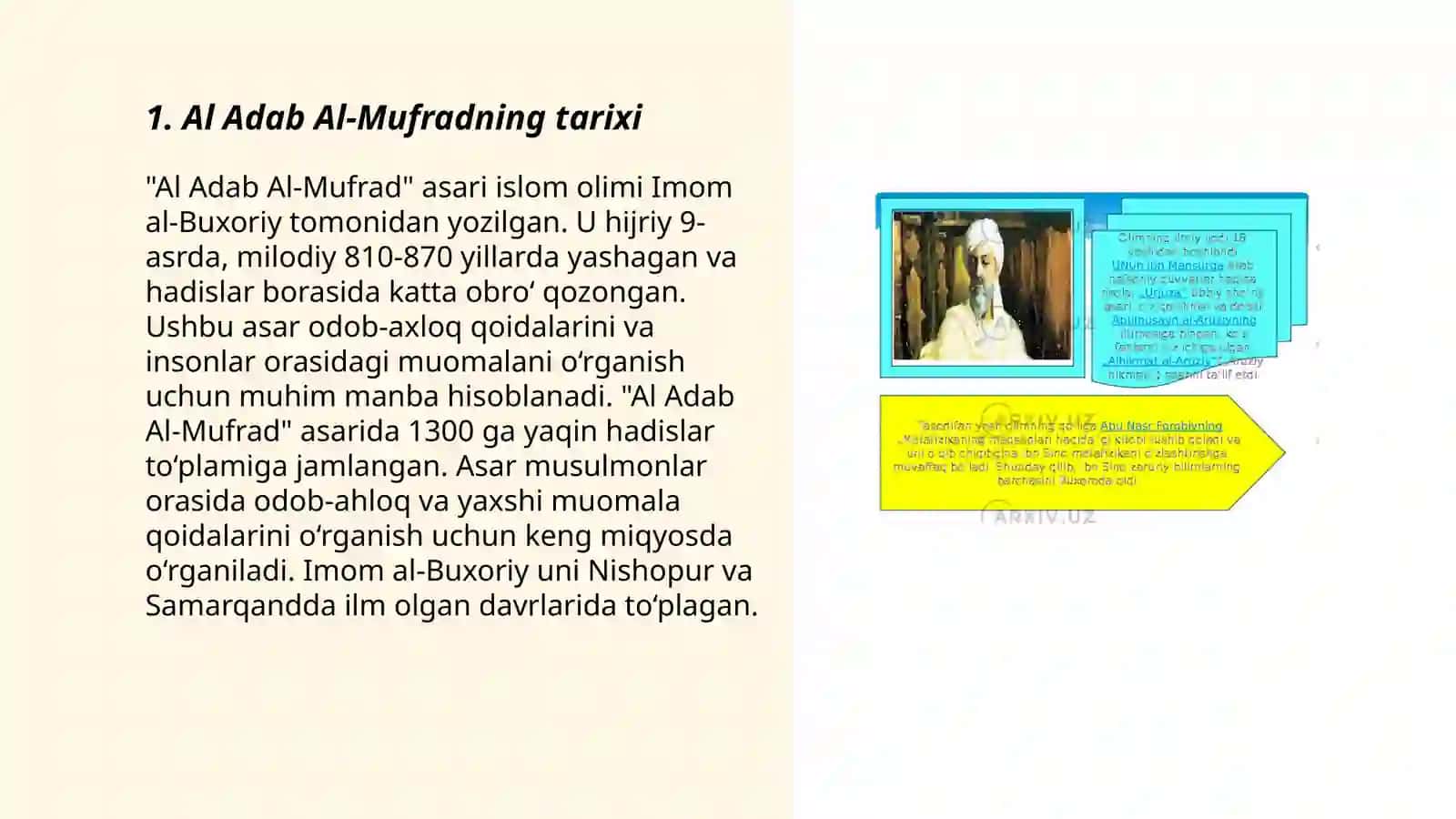 Al Adab Al-Mufrad 3