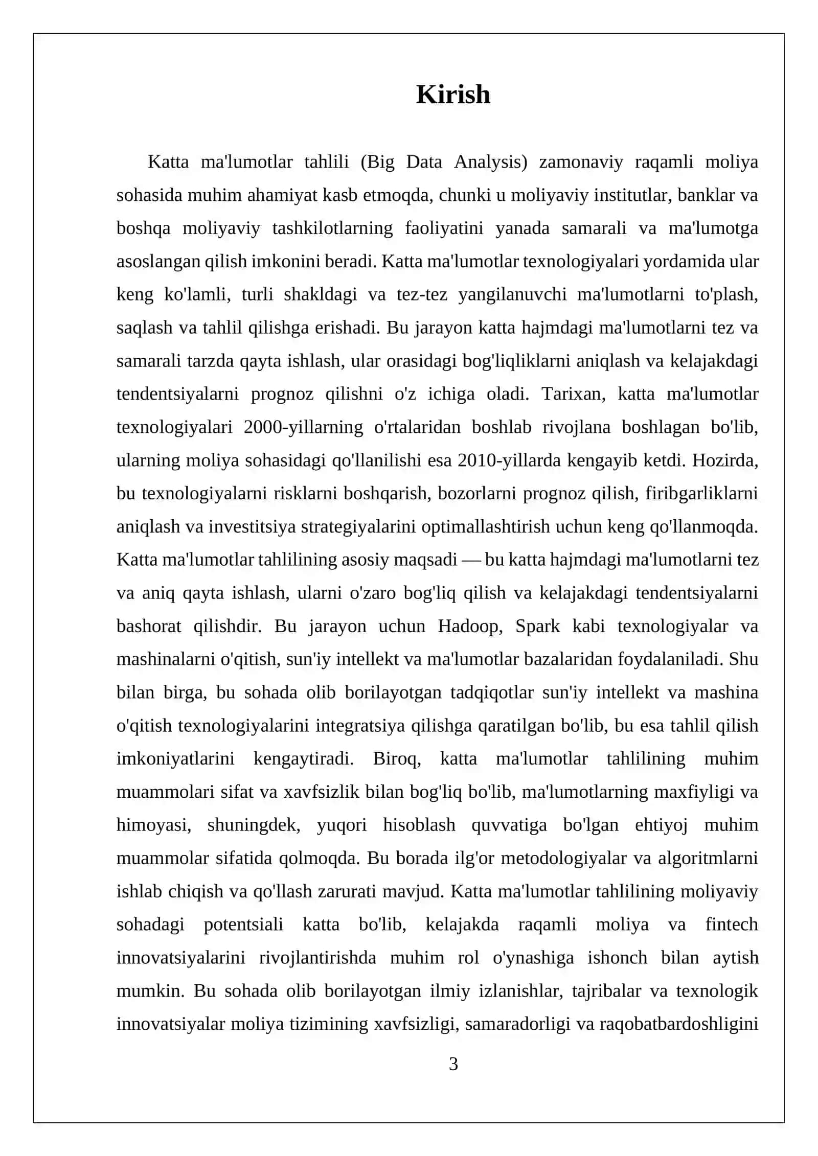 Ma'lumotlar Tahlili (Big Data) Ta'limi 3
