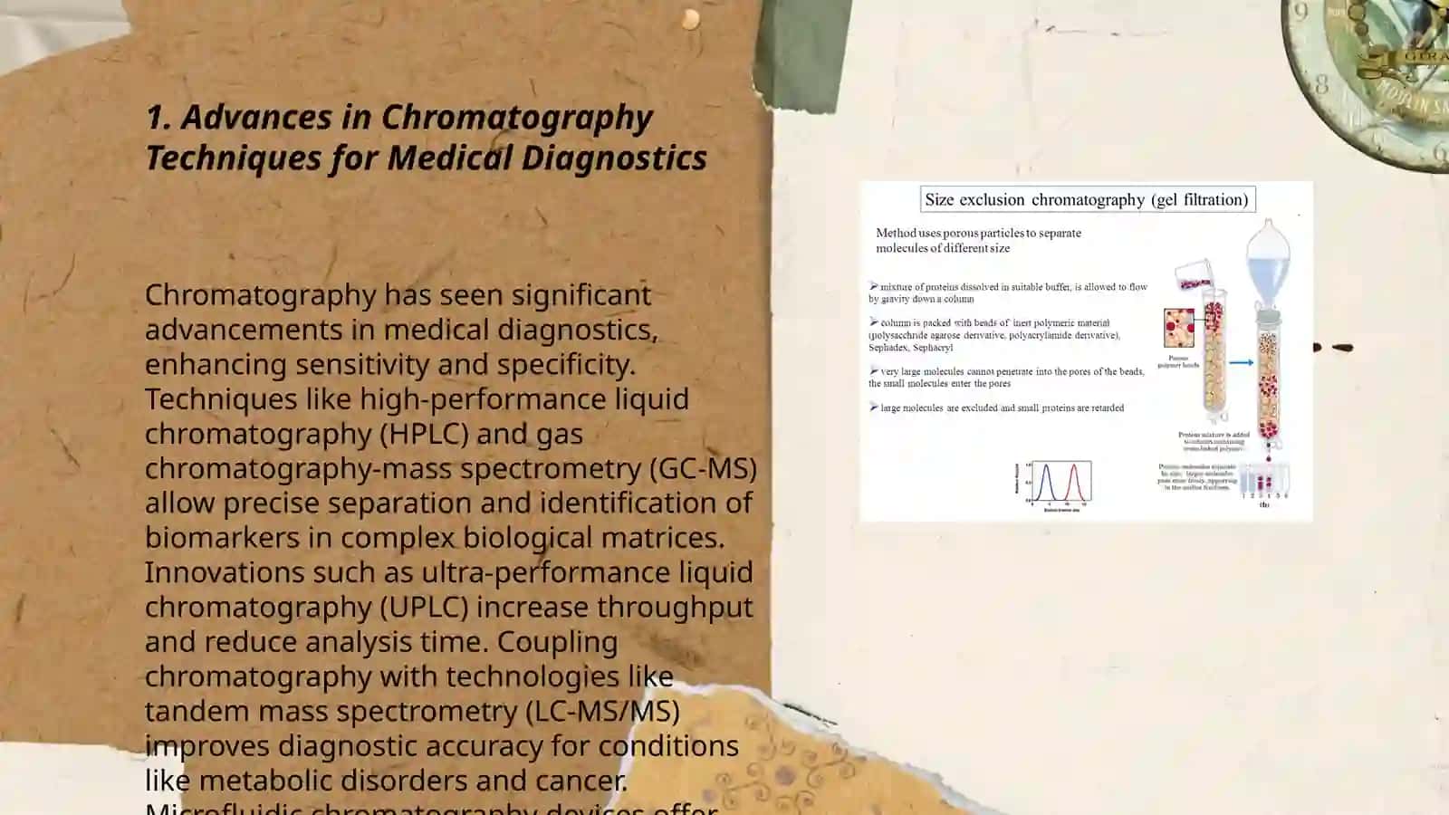 Possibilities of chromatography in medical research 3