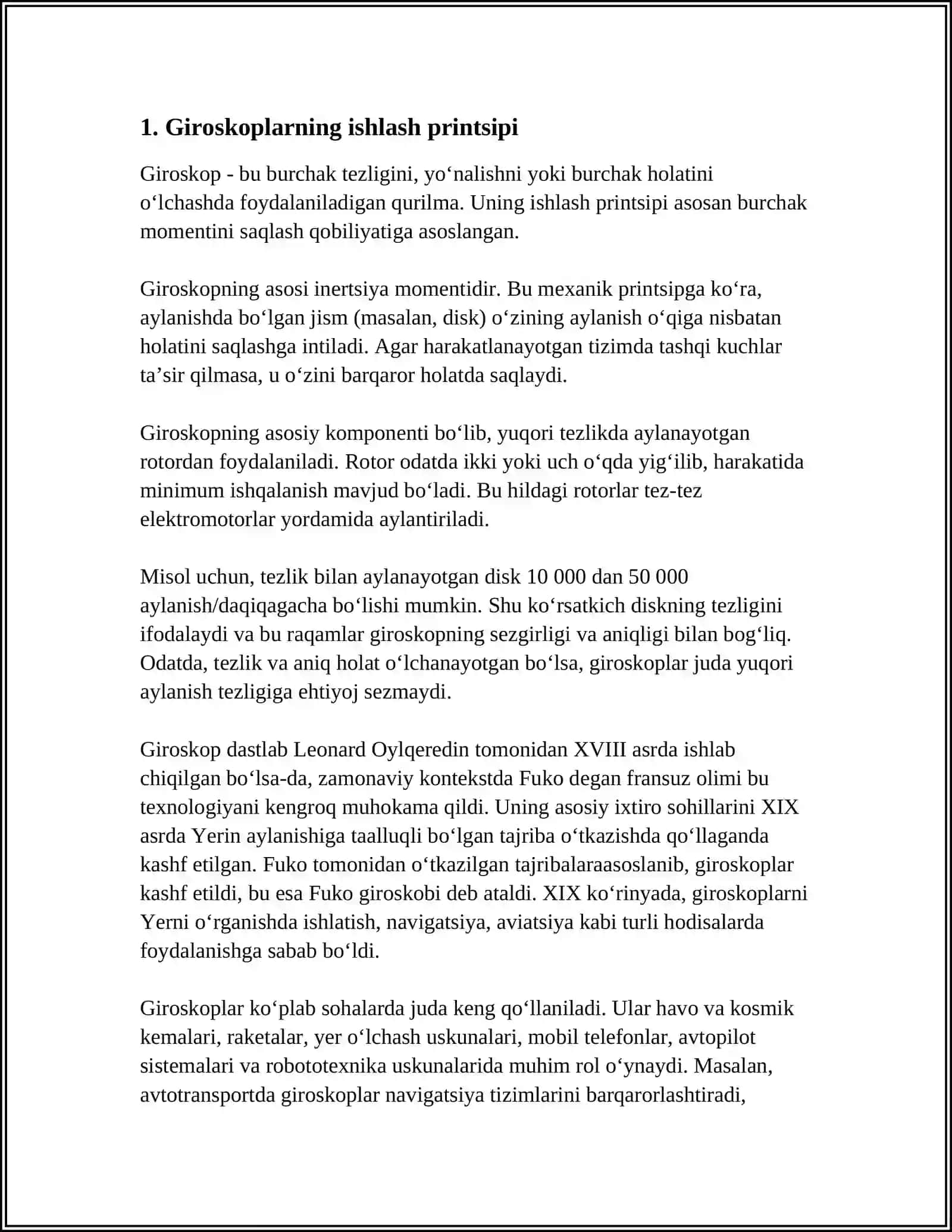 GIROSKOPLAR 3