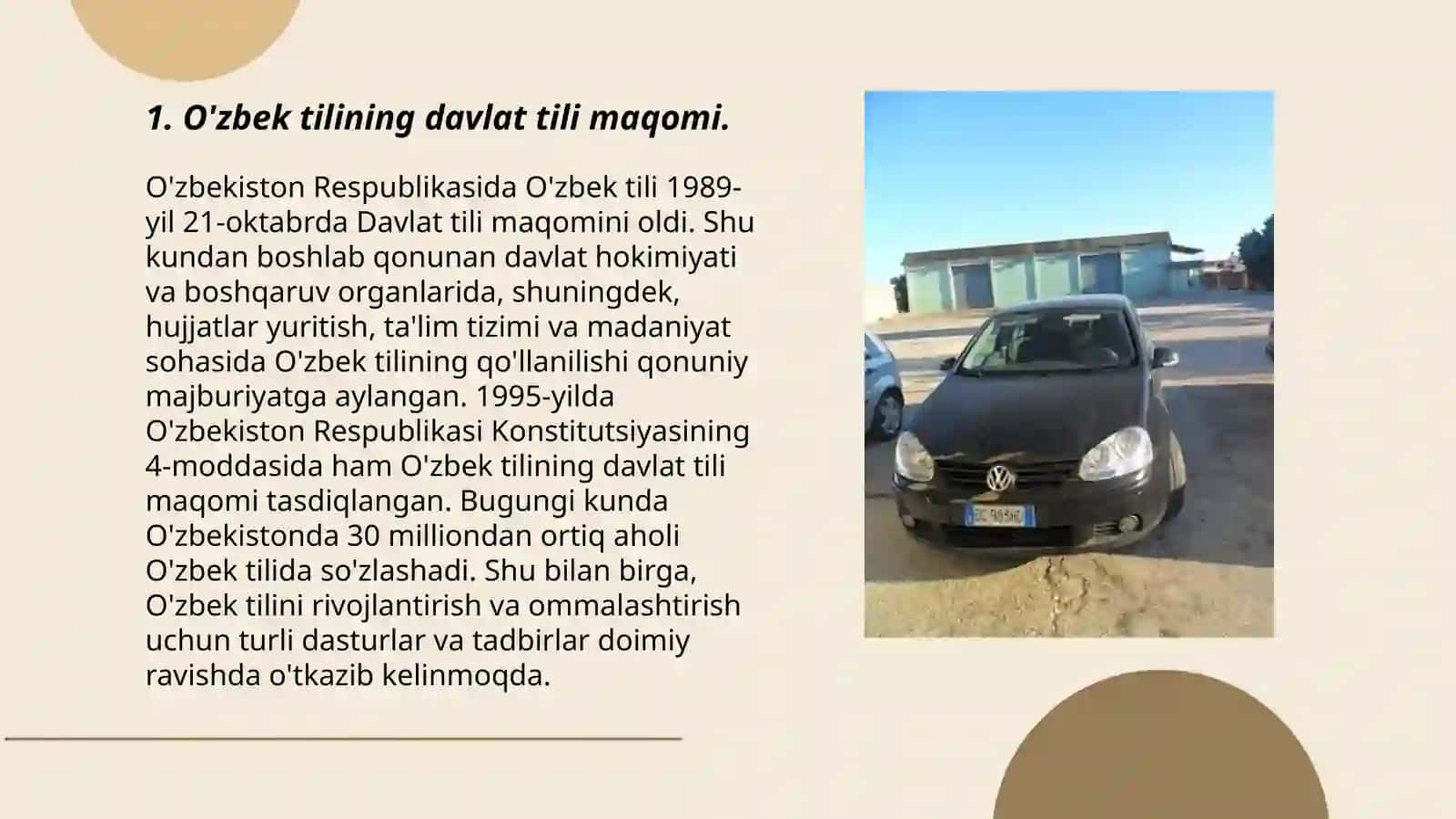 O'zbek tili tŏĝrisidagi huquqiy meyoriy hujjatlarning mohiyati 3