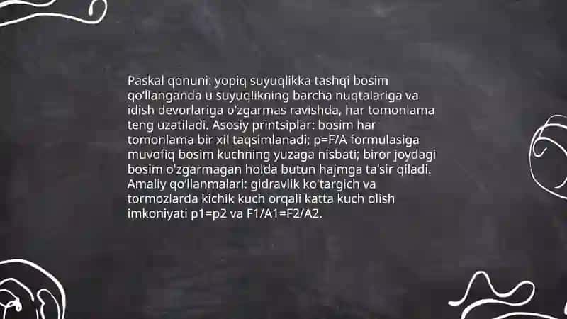 Paskal qonuni 3
