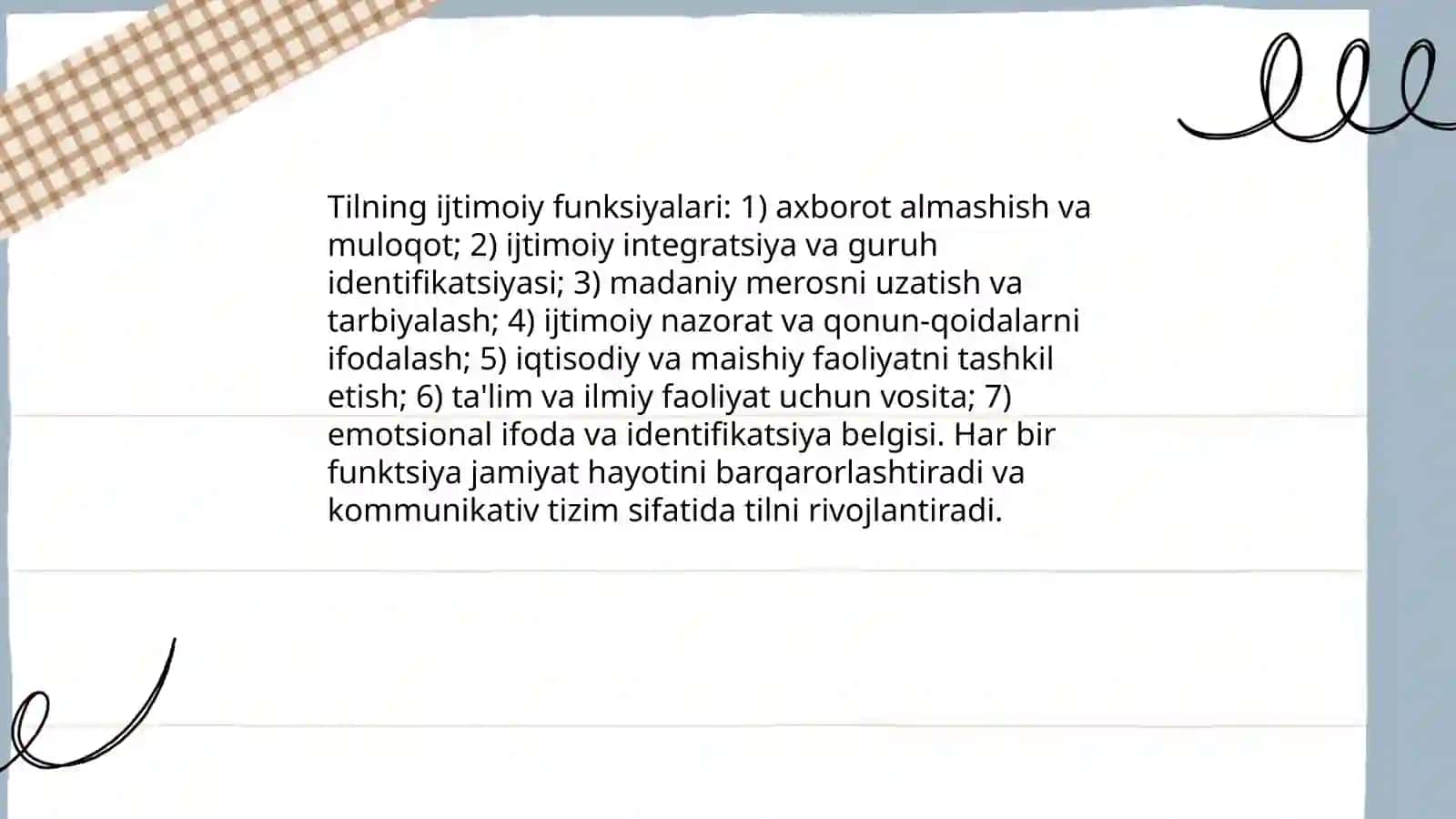 Tilning ijtimoiy tabiati 3