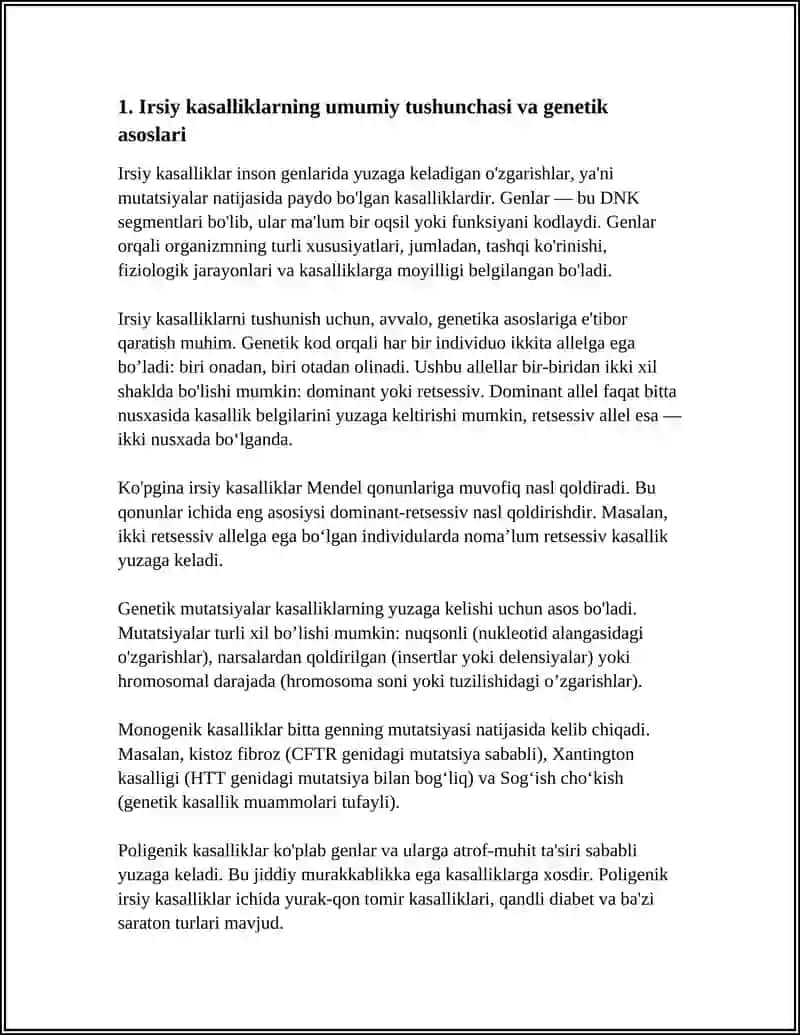 IRSIY KASALLIKLAR 3