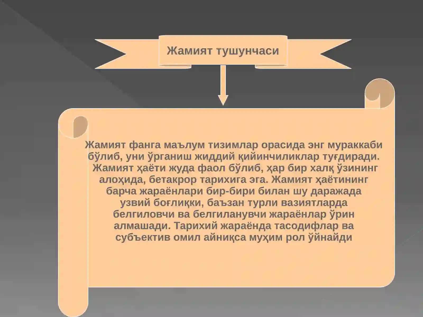 Жамият фалсафаси ва инсон борлиғи 3