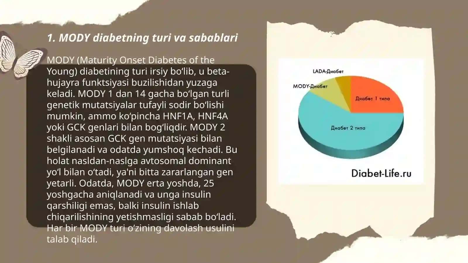 MODY tipidagi diabed 3