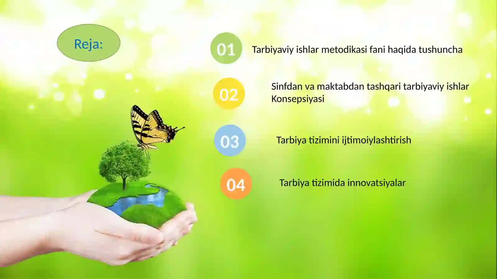 Mavzu:Tarbiyaviy ishlar metodikasi fanining maqsad va vazifalari 3