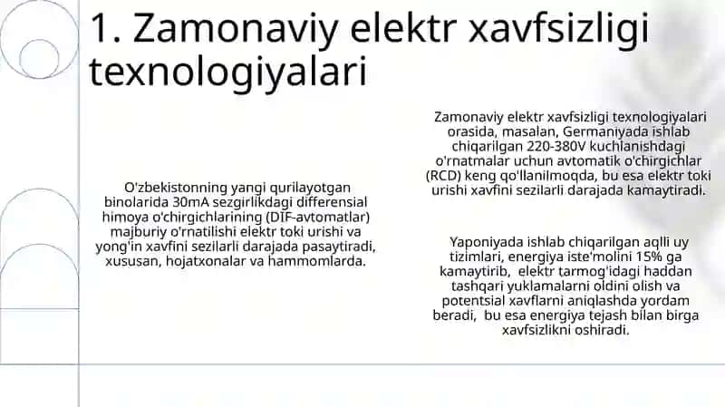 elektr xavfsizlik qoidalari 3