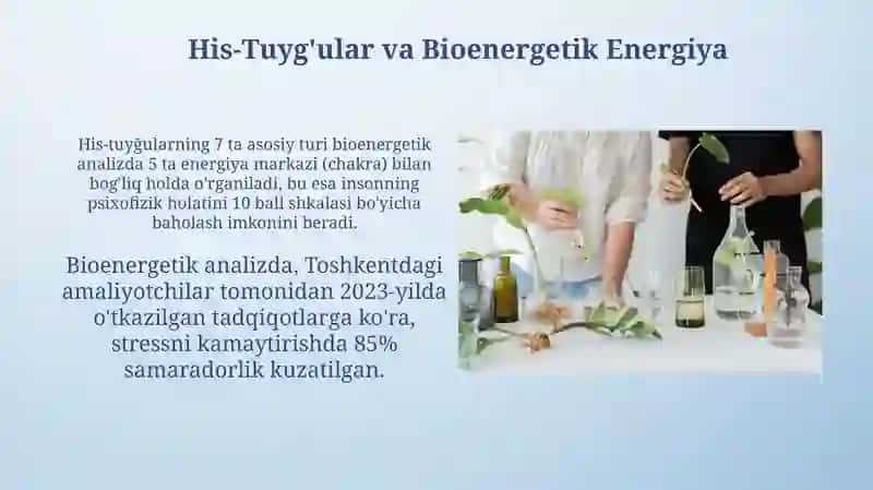 Bioenergetik analiz 3
