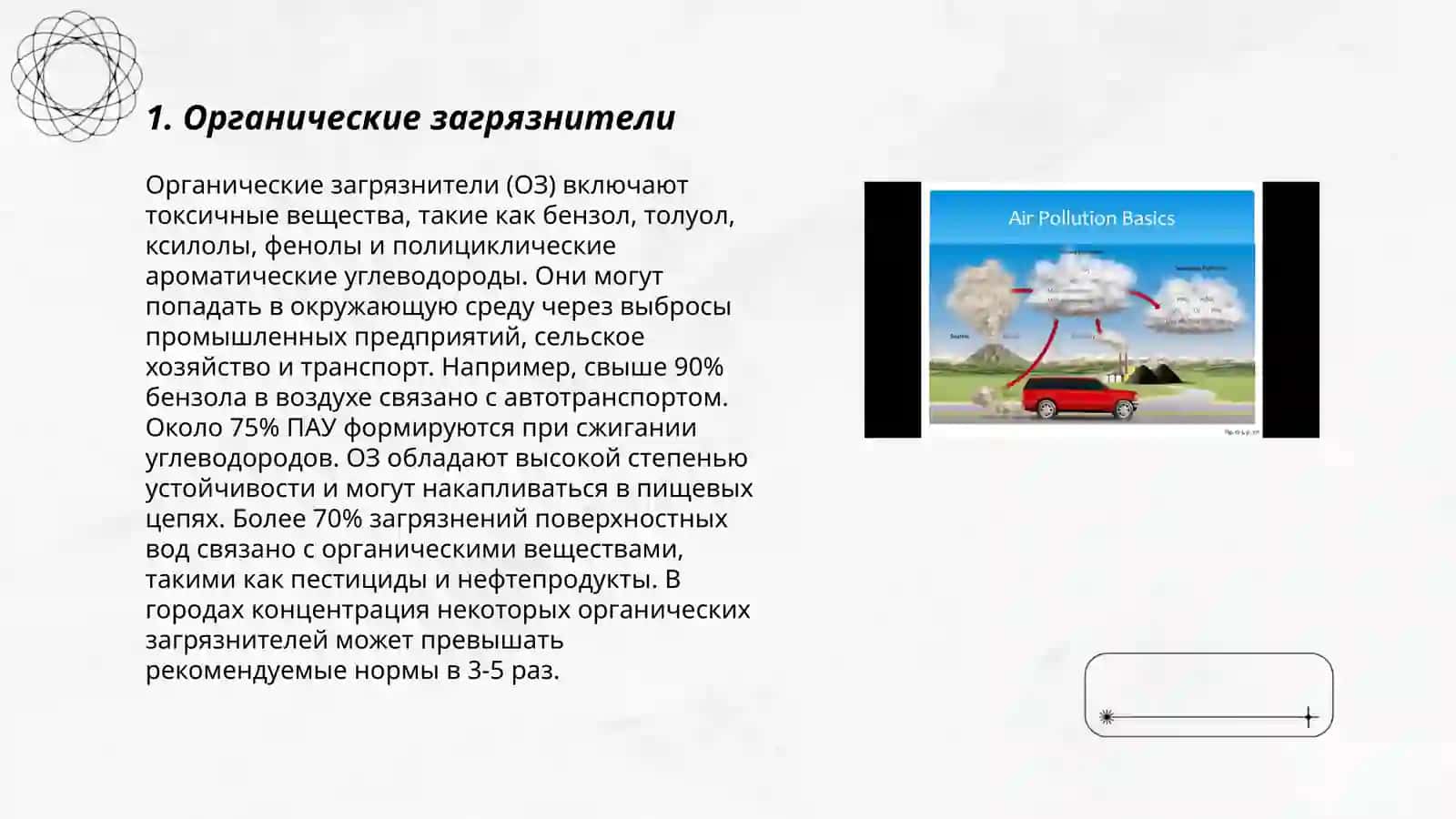 Органические загрязнители 3