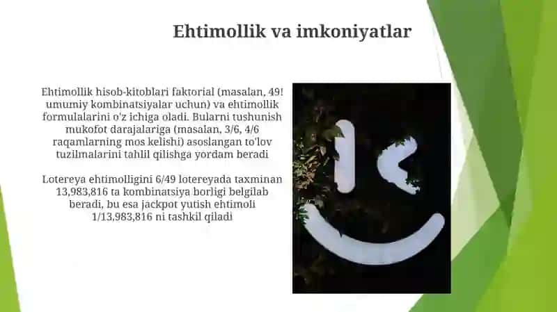 Reja: Ehtimollik va Imkoniyatlar 3