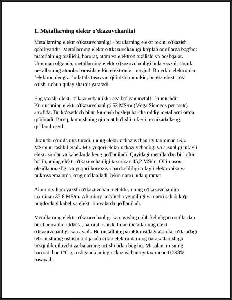 METALLAR VA QOTISHMALARNING FIZIKAVIY XOSSALARI 3
