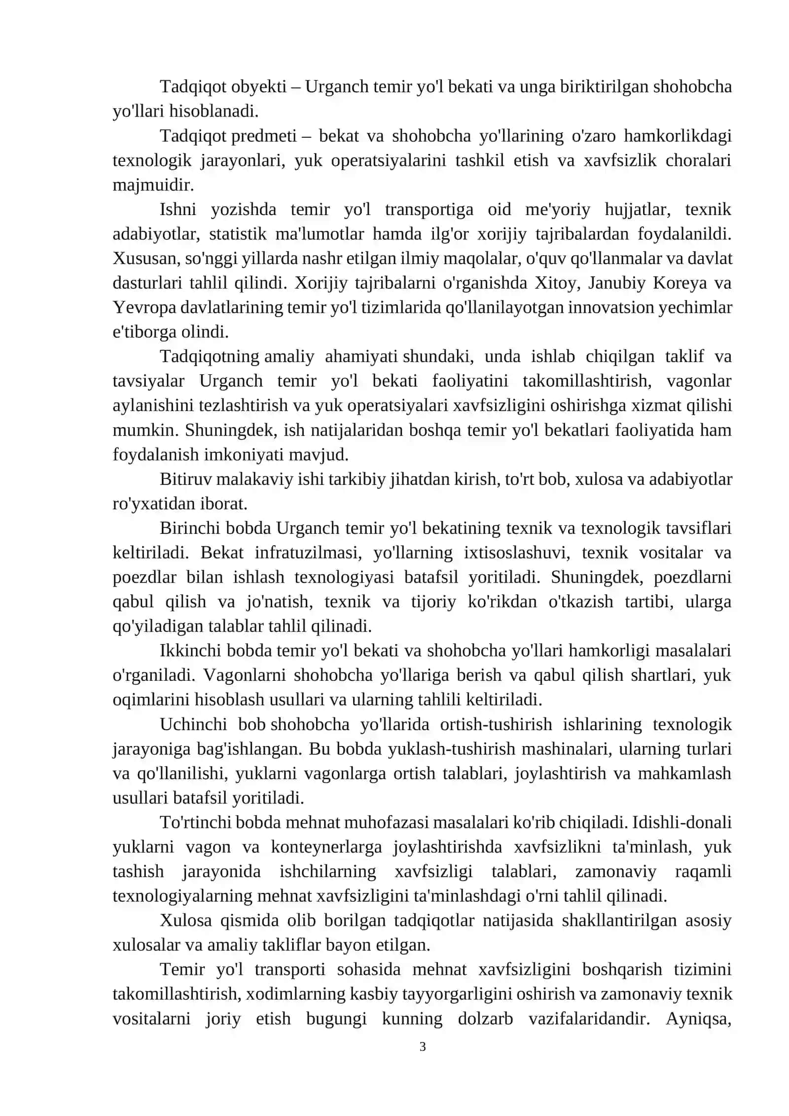 BMI_Urganch temir yo‘l bekatining texnologik ish jarayoni va mehnat muhofazasini tahlil qilish 3