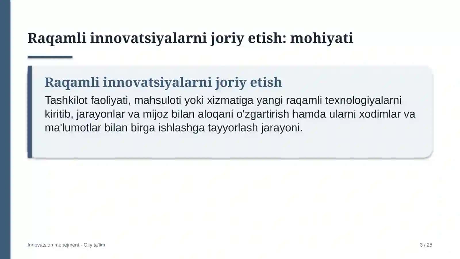 Aviatsiya texnikasini ta'mirlash korxonalarida raqamli innovatsiyalarni joriy etish 3