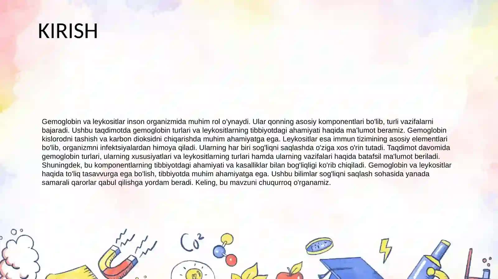 Gemoglobin va uning turlari 3