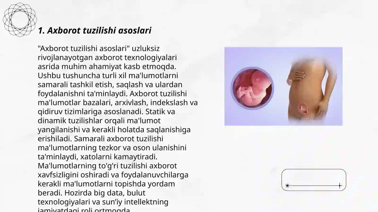Axborot tuzilishi asoslari 3
