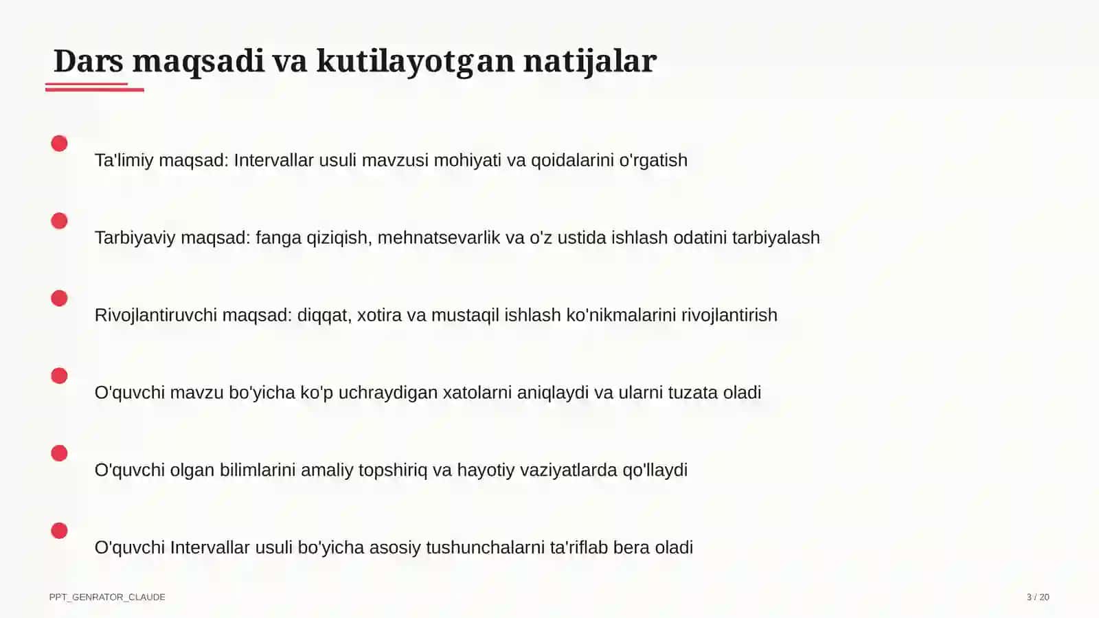 Intervallar usuli (9-sinf) 3
