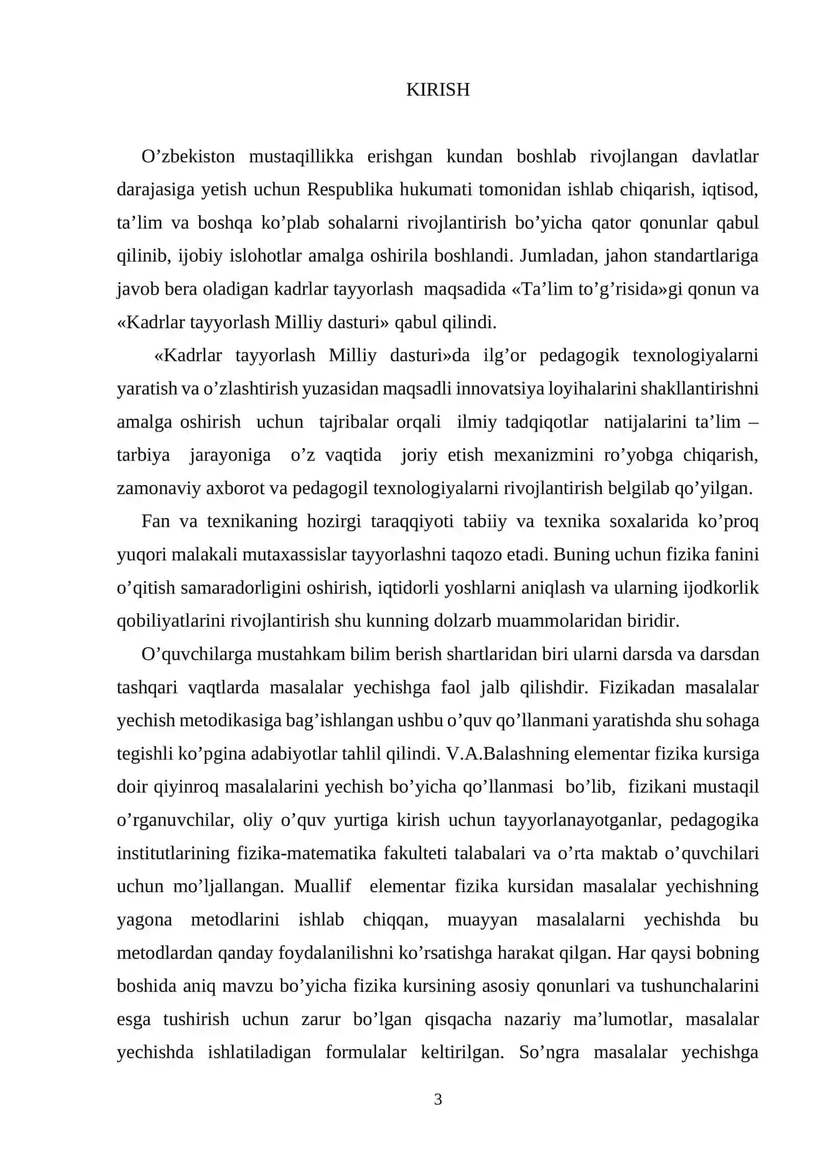 FIZIKADAN OLIMPIADA MASALALARI 3