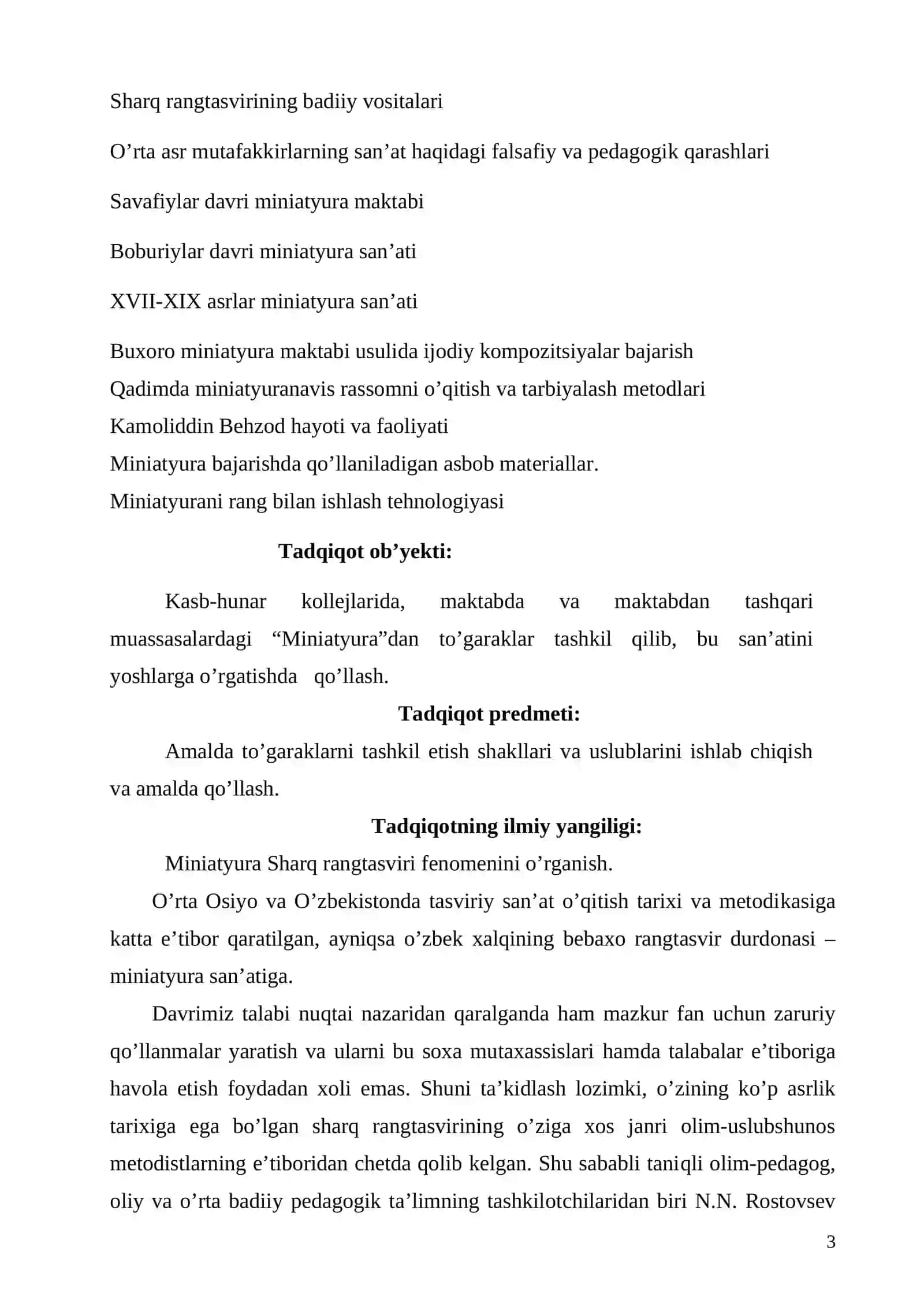 Qog‘ozda miniatyura bajarish texnika va texnologiyasi (Buxoro miniatyura maktabi misolida) 3
