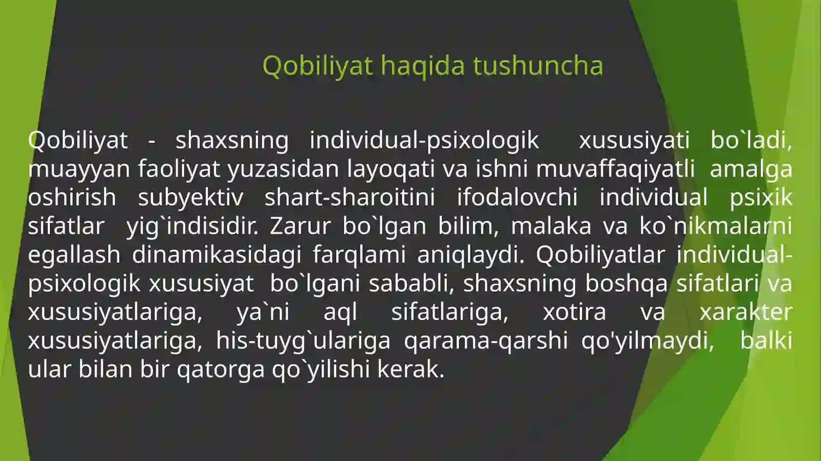 Qobiliyat 3