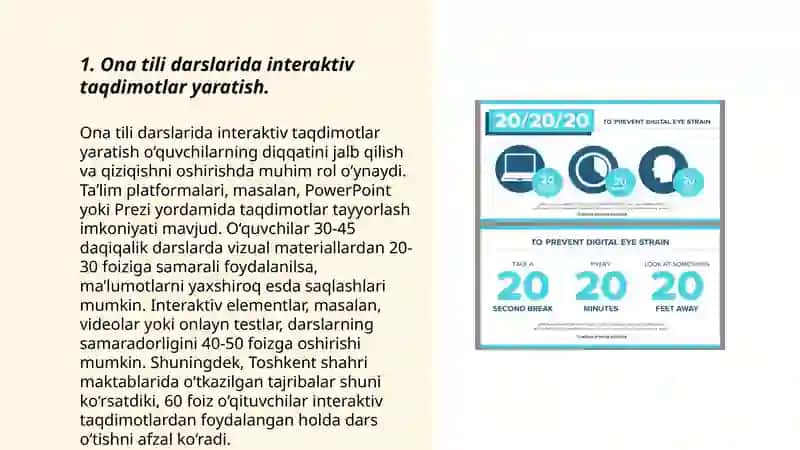 Ona tili oʻqitishda AKT dan foydalanish mazmuni va imkoniyatlari 3