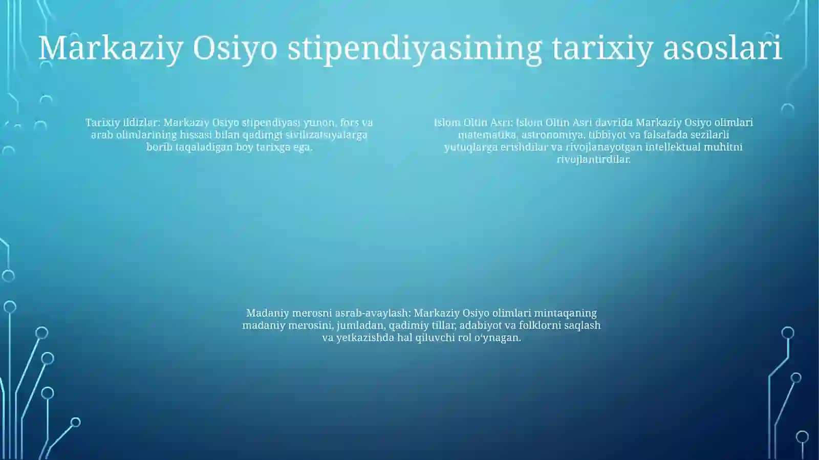 Yuksak Manaviyatli Yoshlarni Tarbiyalashda O'Rta Osiyo Allomalari IlmiyMerosiningÒrni 3