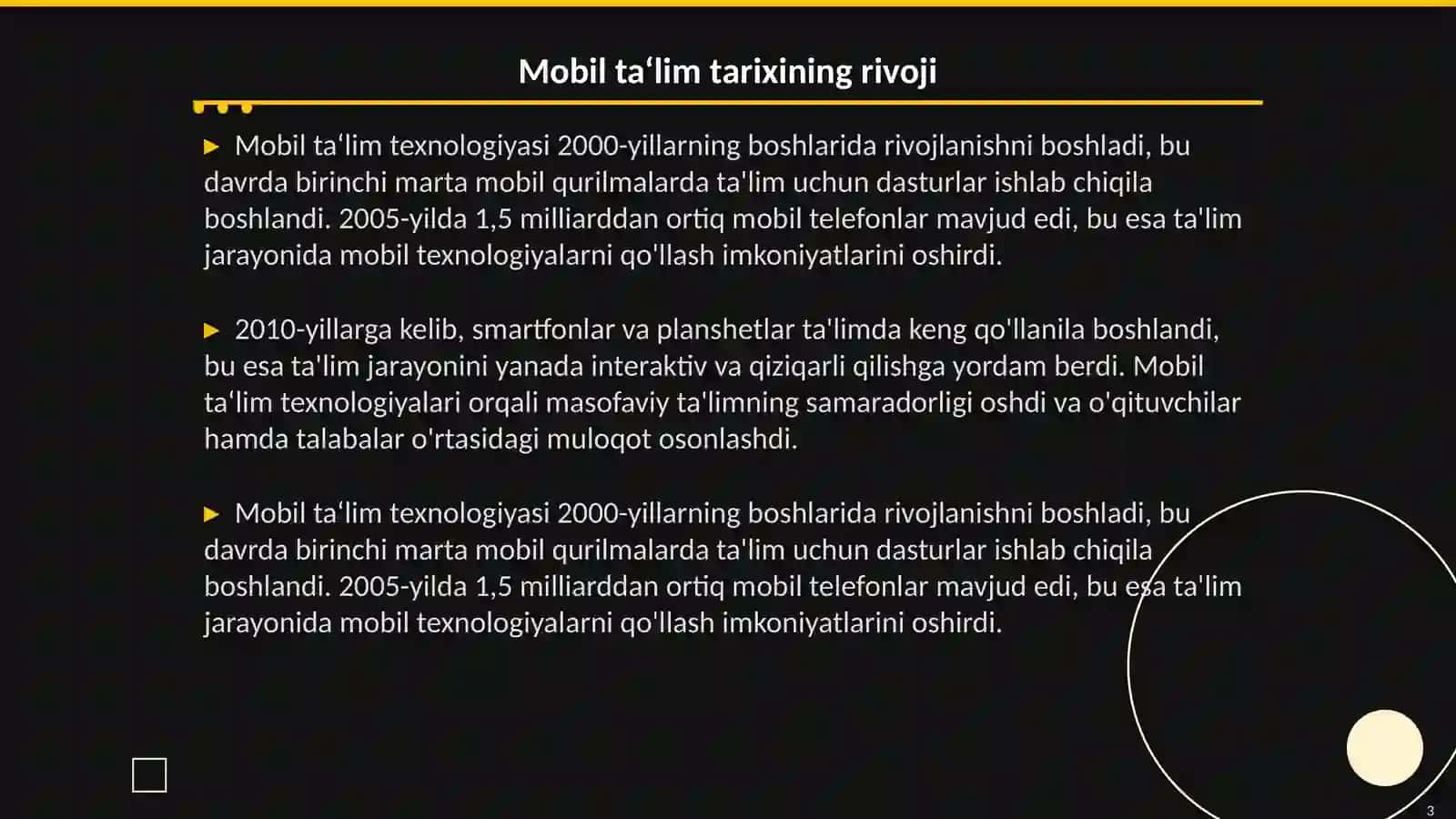 Mobil ta‘lim texnologiyasi 3