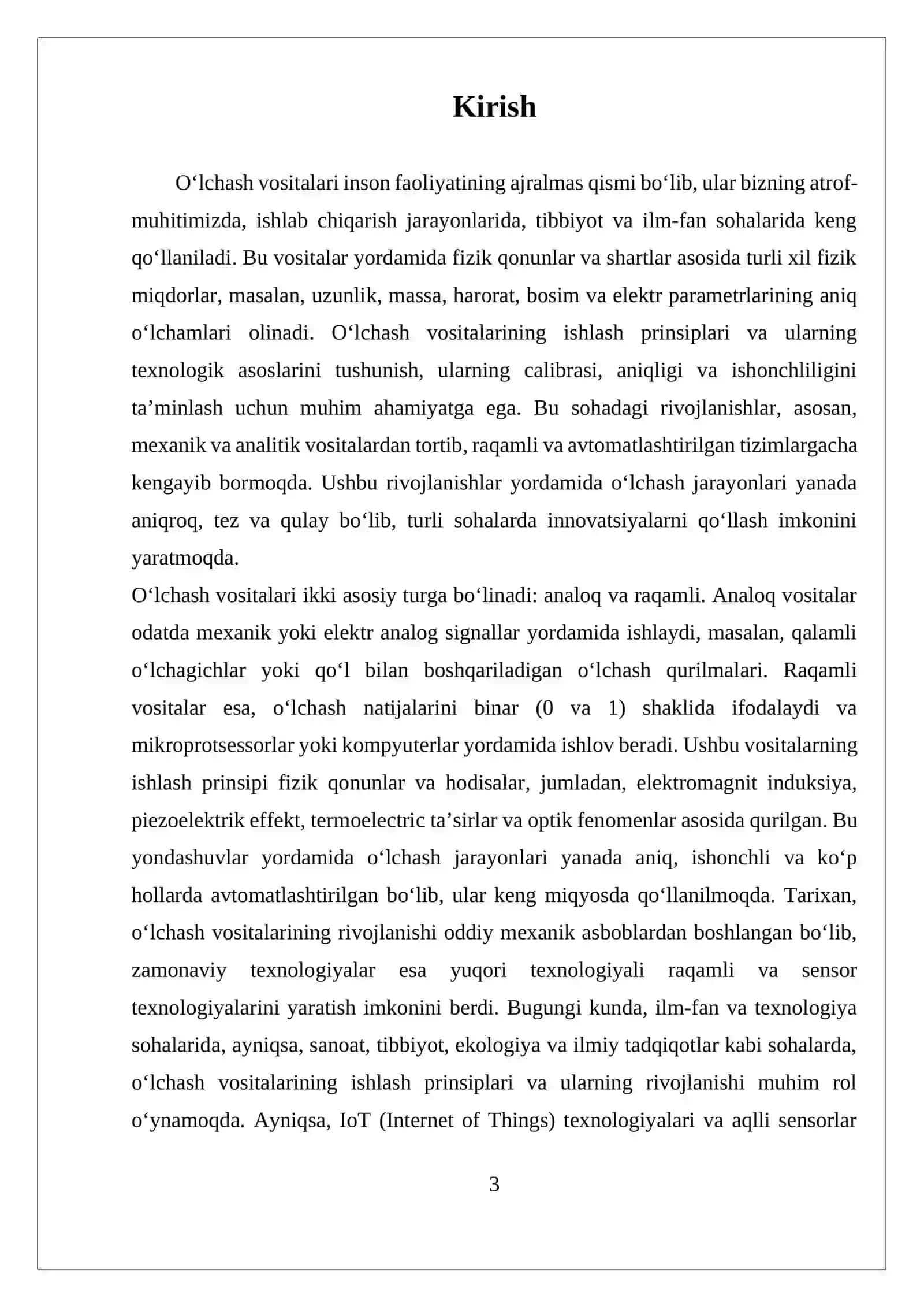 OʻLCHASH VOSITALARI ISHLASH PRINSIPLARI 3
