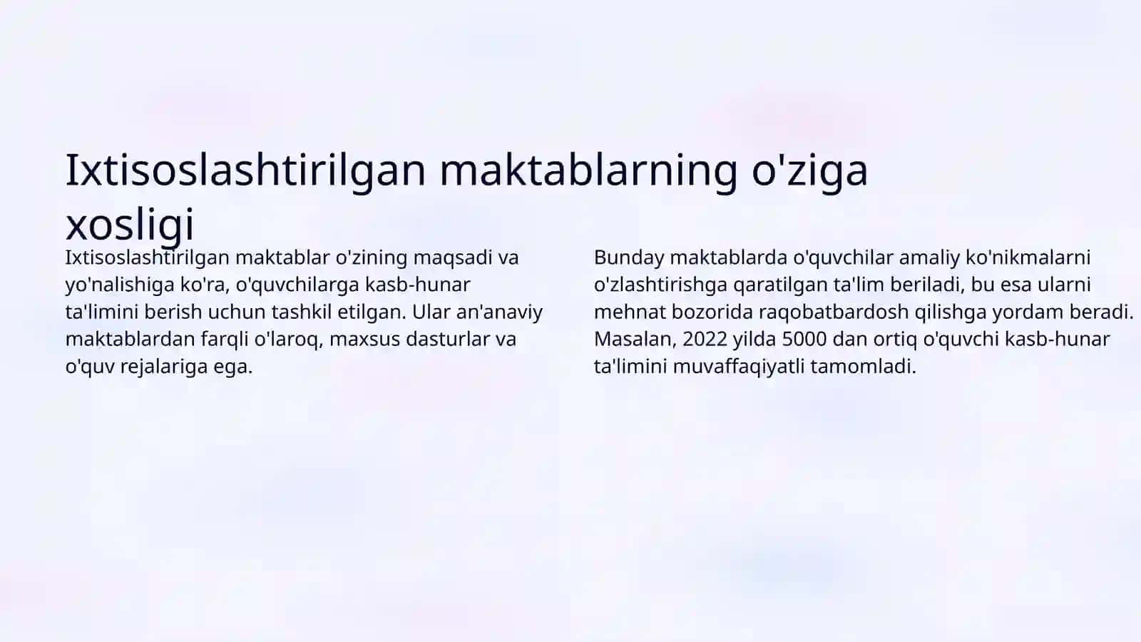 Ixtisoslashtirilgan maktablarda mehnat ta’limi va aqli zaif oʻquvchilarni kasb-hunarga yoʻnaltirish 3
