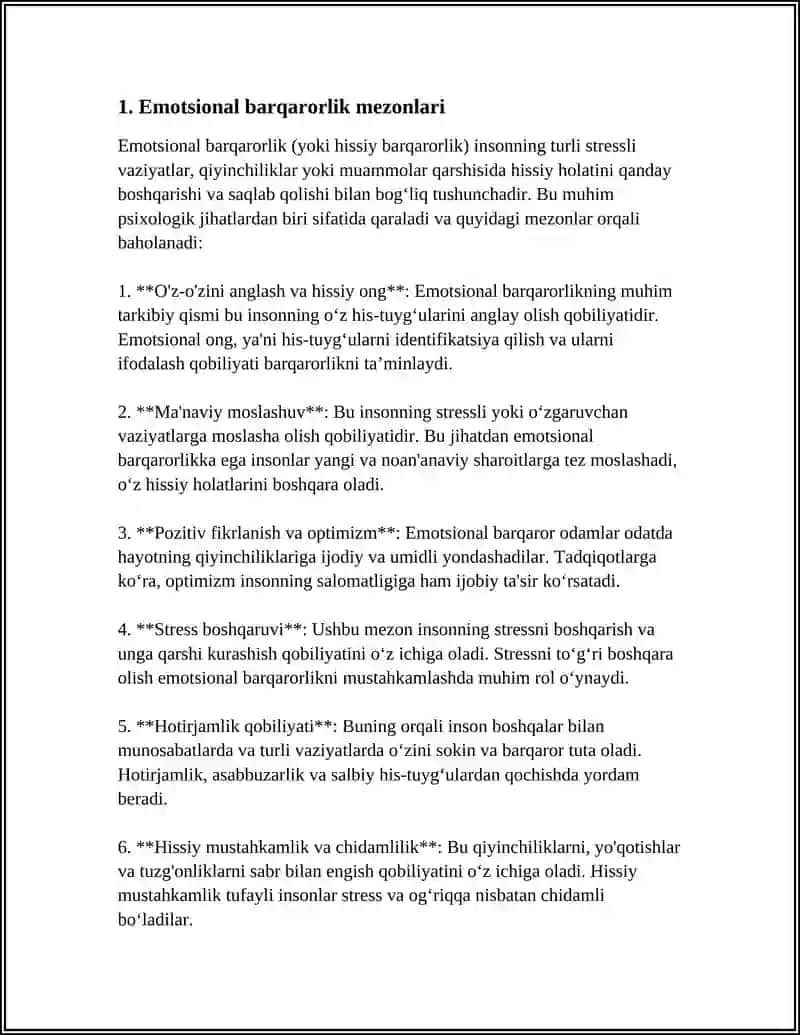 PSIXOLOGIK SALOMATLIK MEZONLARI 3