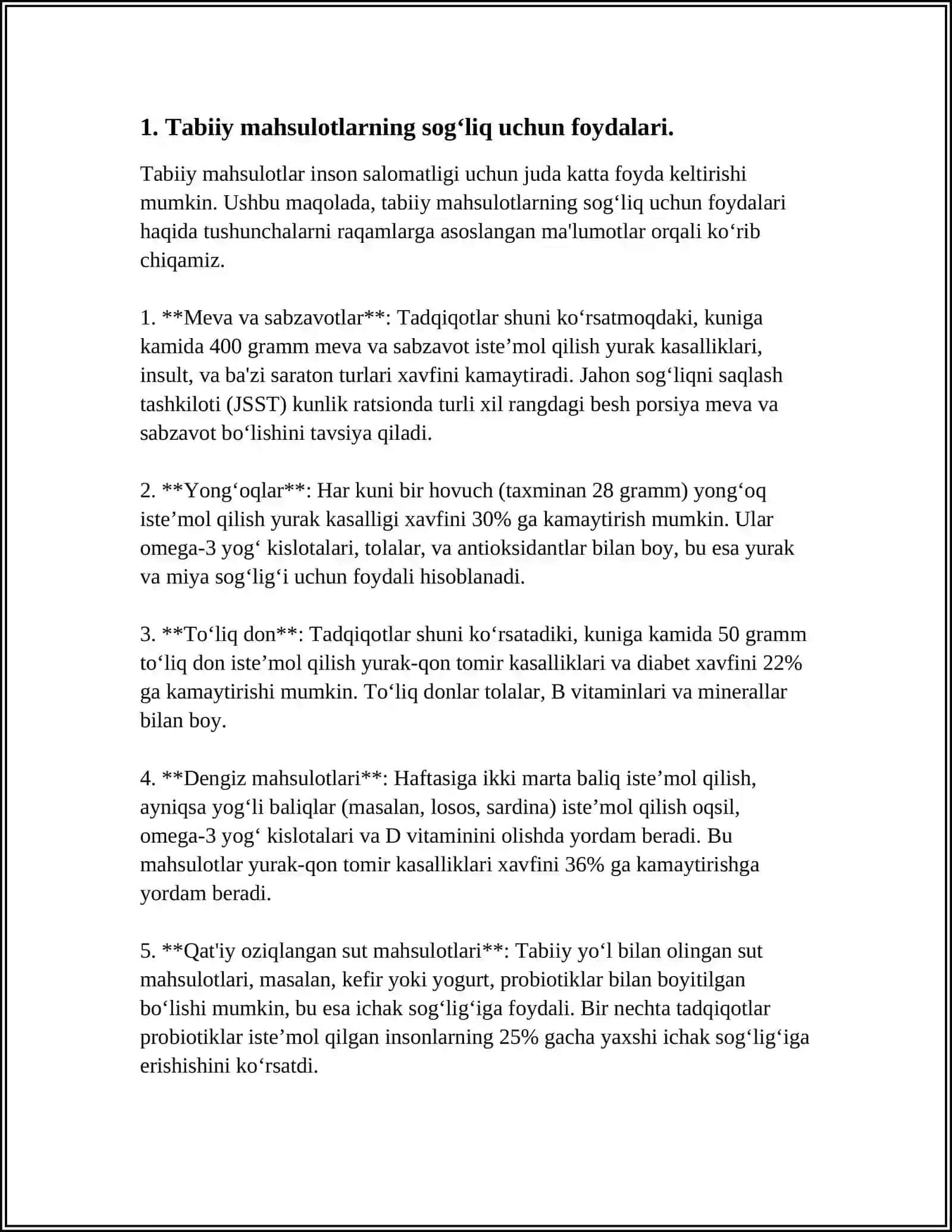 DPM LARDA TAVSIYA ETILADIGAN VA TAVSIYA ETILMAYDIGAN MAHSULOT TURLARI PROFILAKTIK OVQATLANISHNING ALOHIDA XUSUSIYATLARI 3