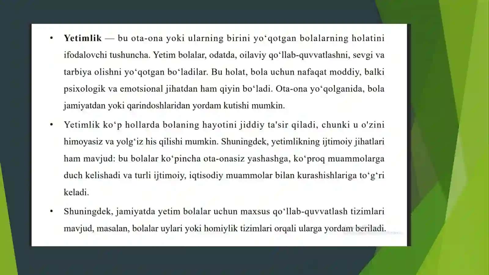 INKLUZIV TA'LIMNING PEDAGOGIK-PSIXOLOGIK TASHKILIY SHARTLARI 3