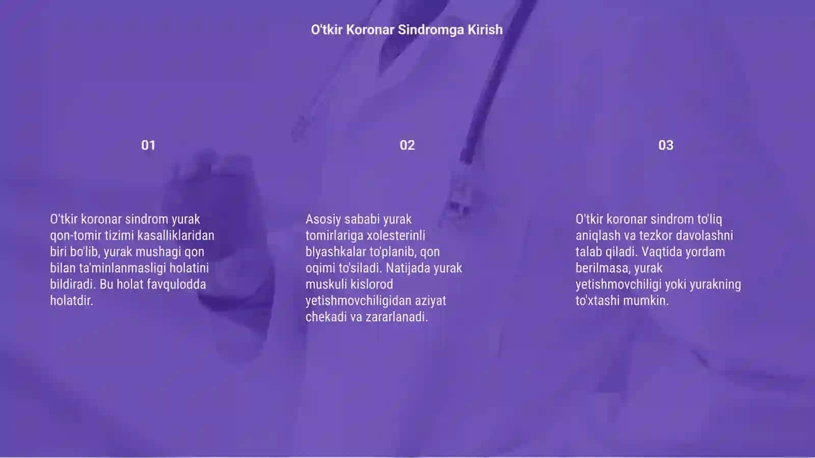 O'tkir koronar sindrom 3
