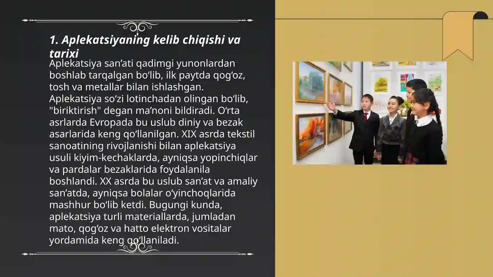 Aplekatsiya amaliy sa'nat turi sifatida 3