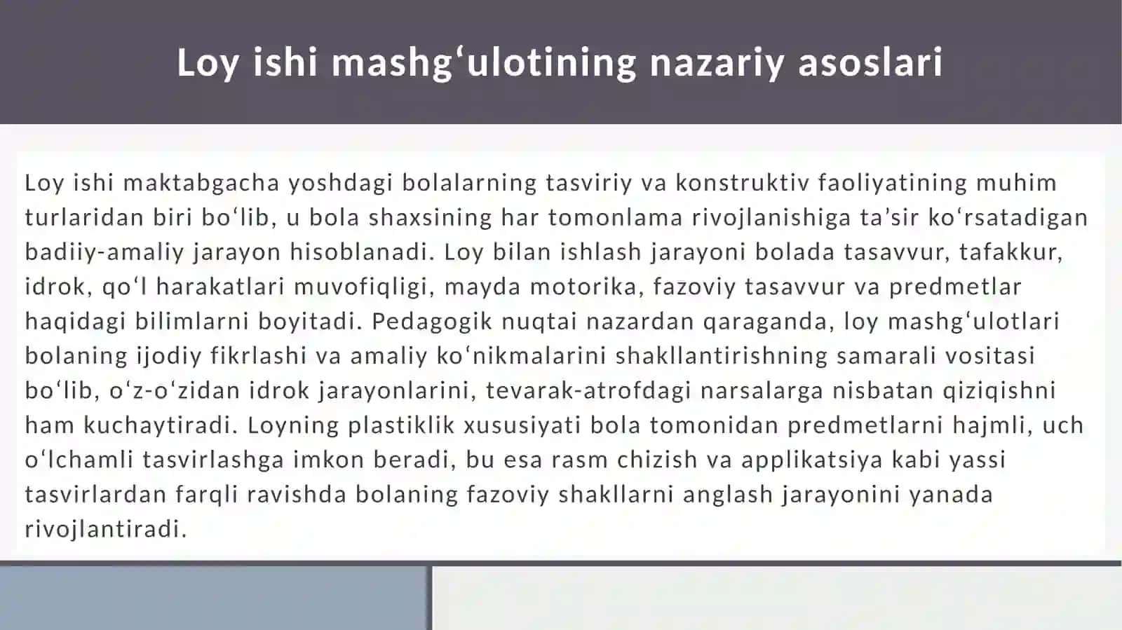 Loyishimashg‘uloti tashkilotish metodikasi 3