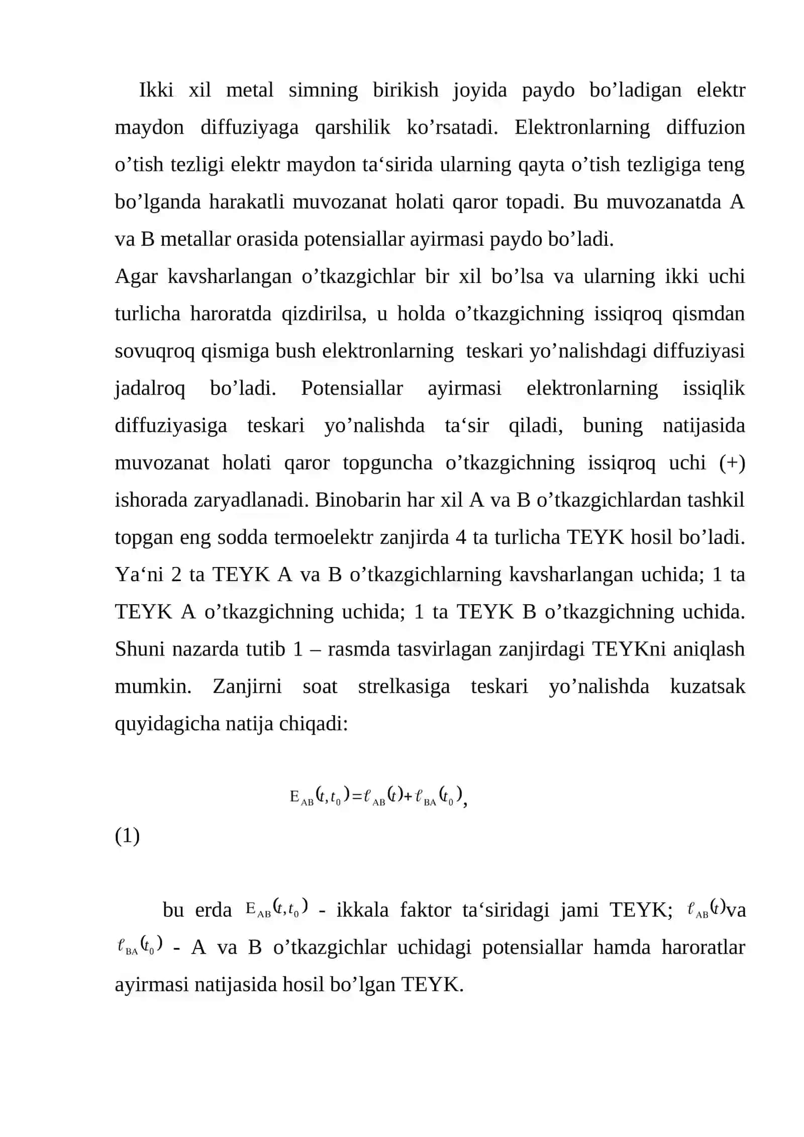 Termoelektrik termometrlar 3