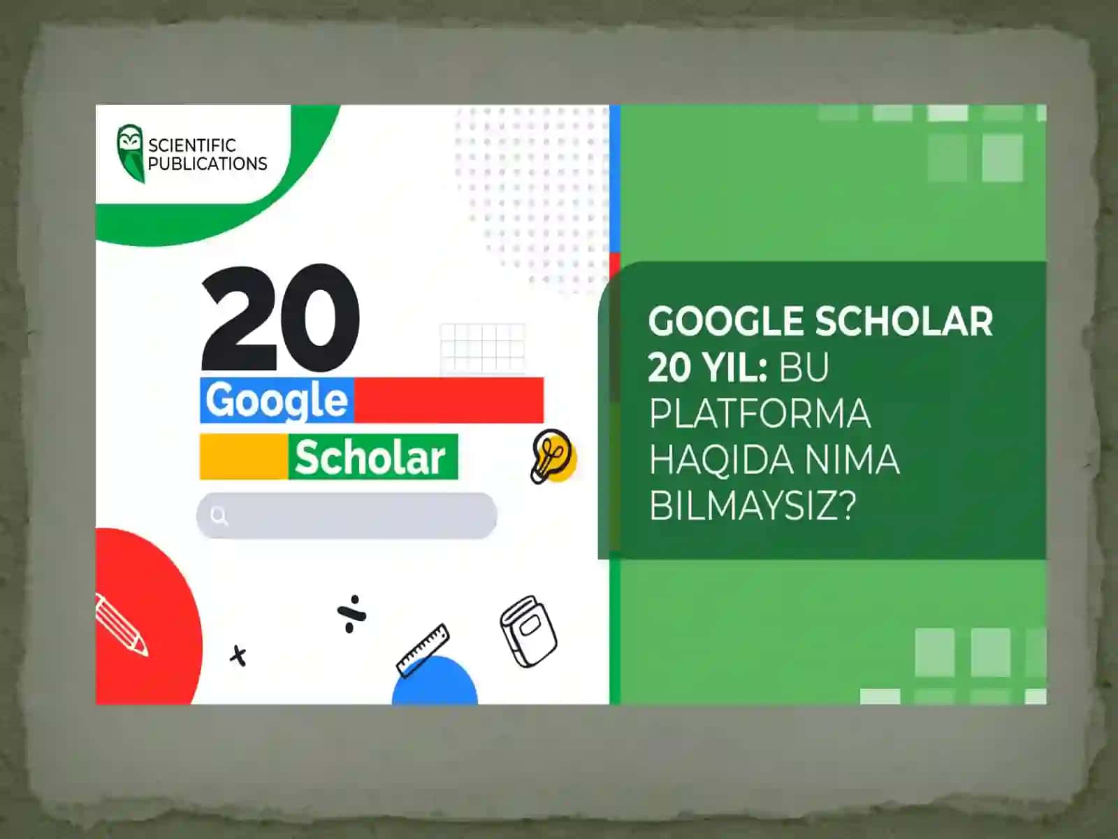 Google scholardan foydalanish va uning ahamiyati 3