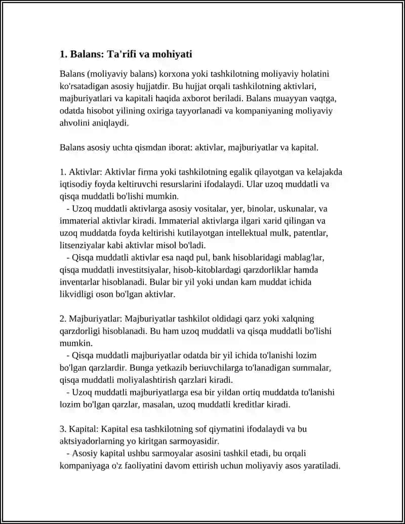 BALANS 3