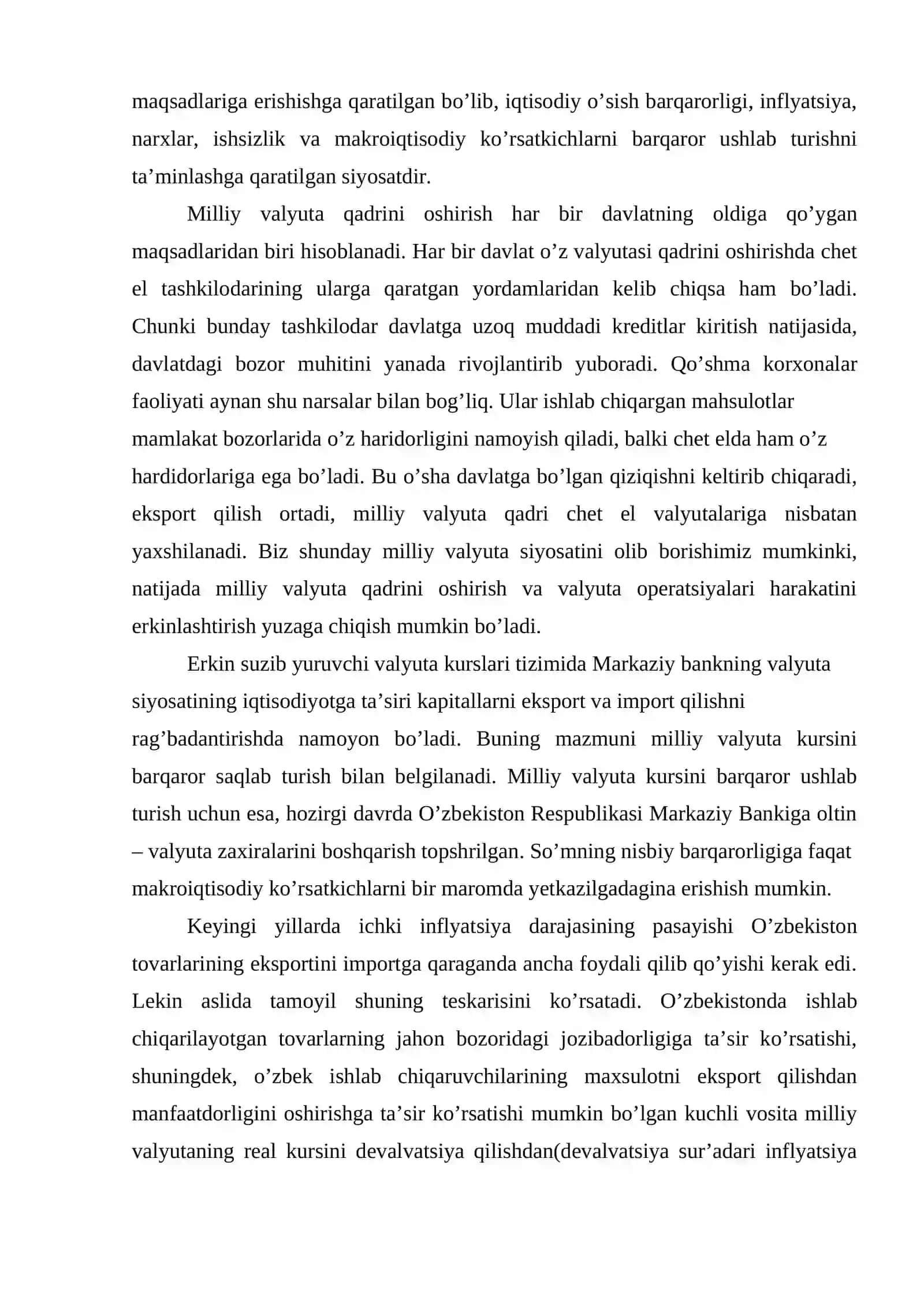 Valyuta bozorining makroiqtisodiy tahlili 3