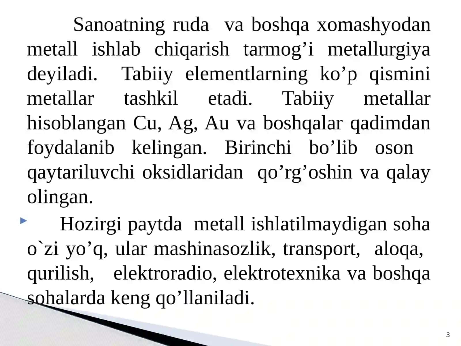 Metallurgiya.Qoravaranglimetallarishlabchiqarishtexnologiyasi 3