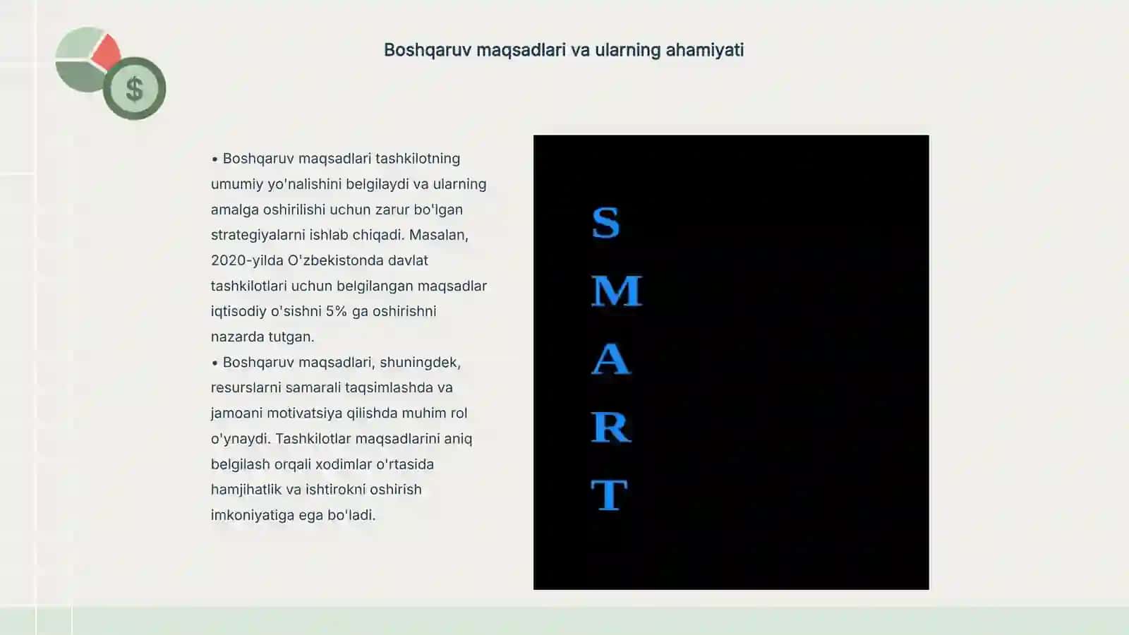 Boshqaruv maqsadi va funksiyalari 3