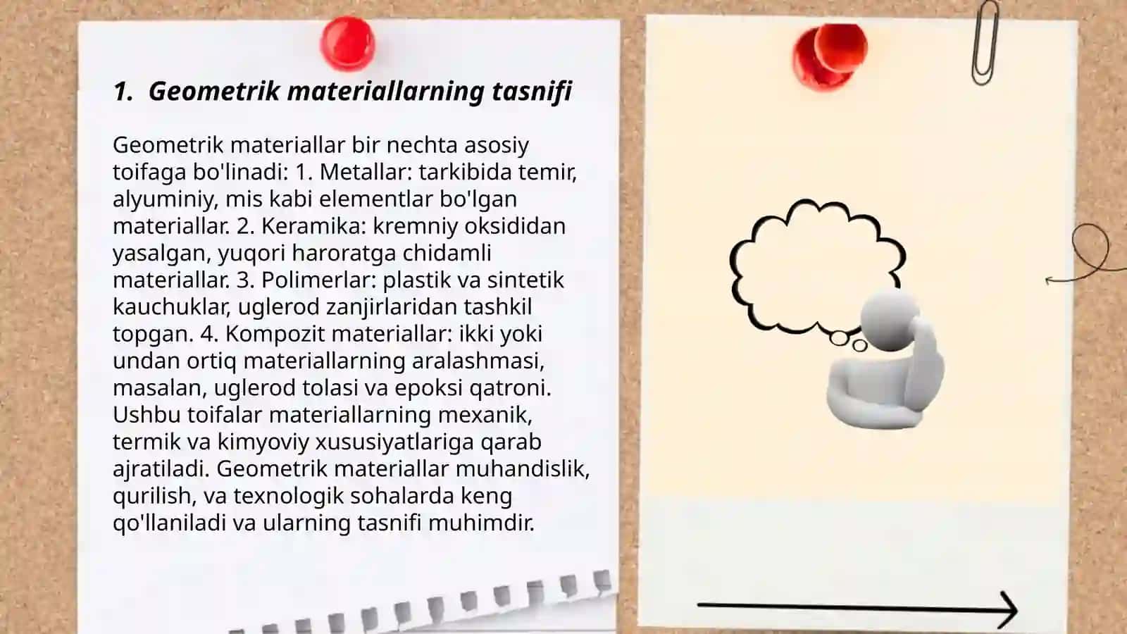 Geometrik materiallarning tasnifi 3