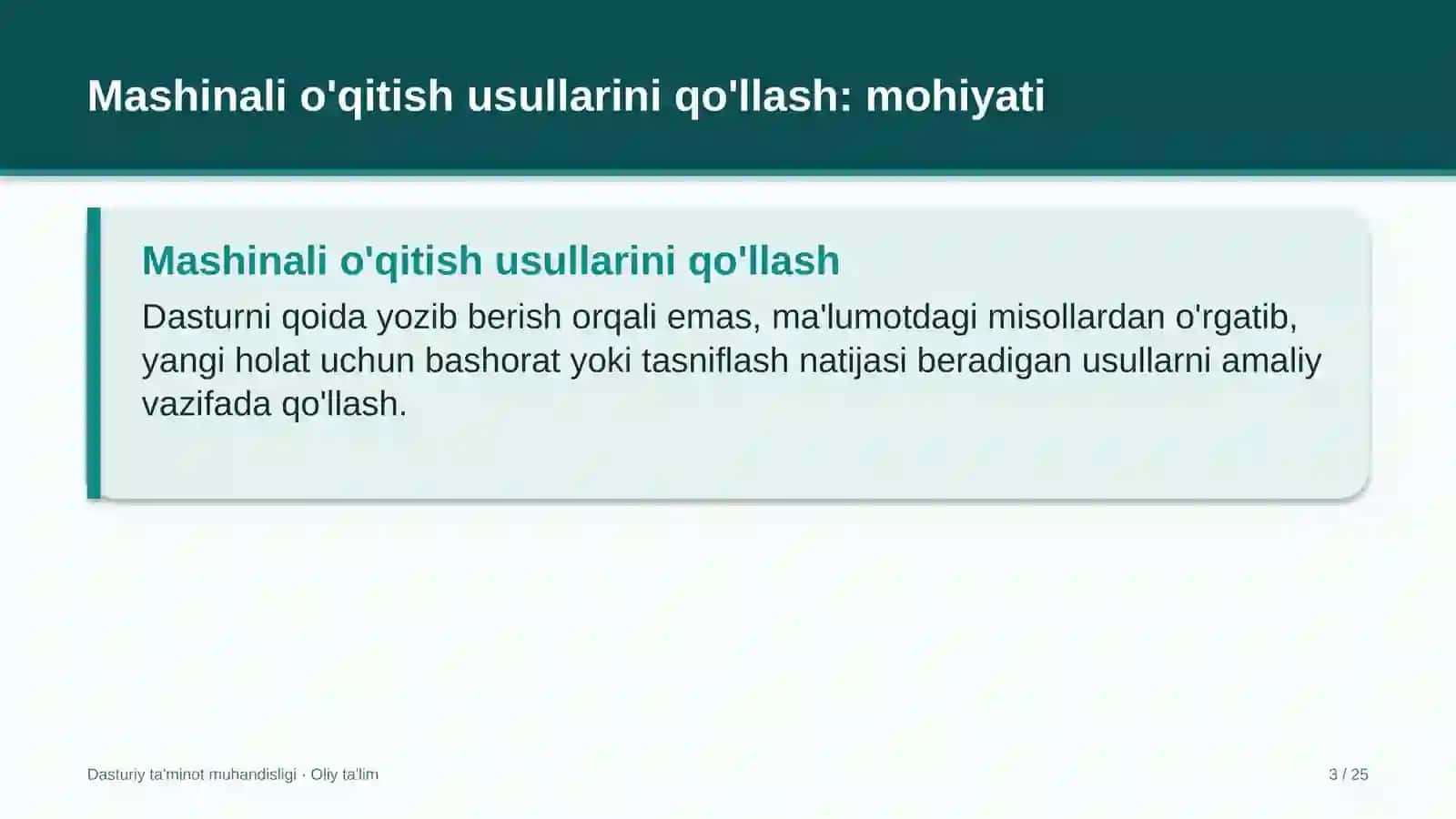 Go'zallik salonlarida mashinali o'qitish usullarini qo'llash 3