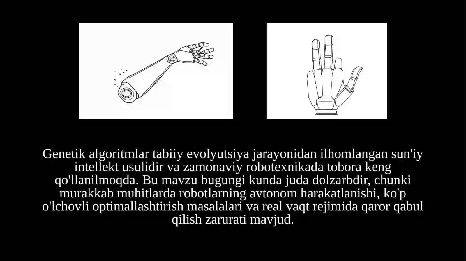 Intellektual robototexnik tizimlarda genetik algoritmalar va ularning modifikatsiyalari 3