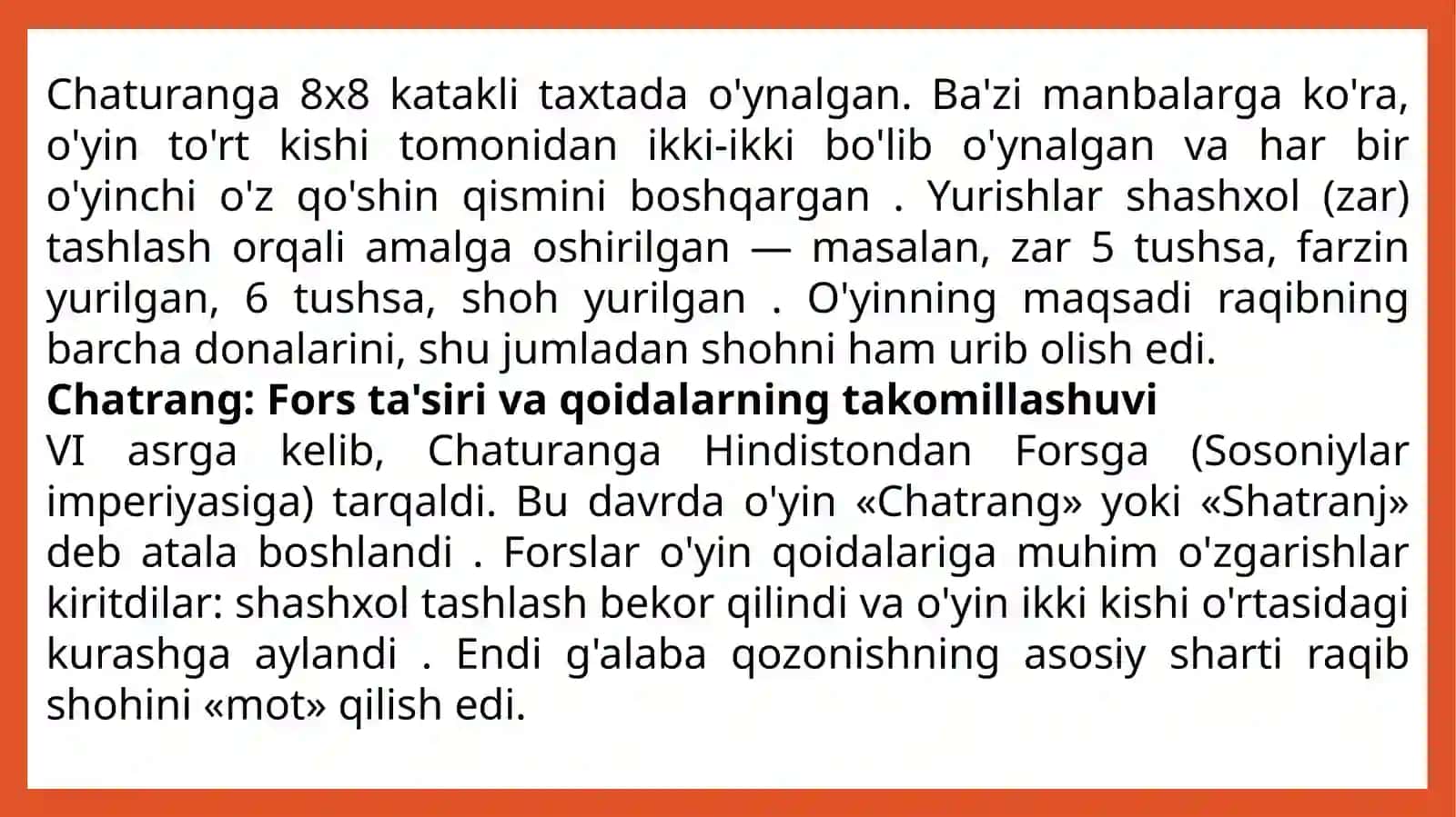 Shaxmat o'yinining kelib chiqishi va rivojlanish tarixi 3