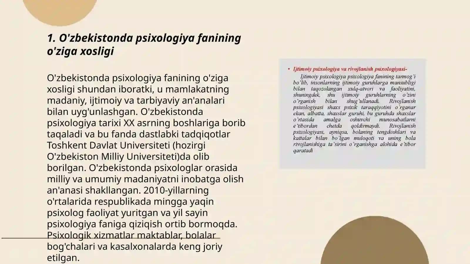 Òzbekistonda pisixalogiya fanning rivojlanish tarixi 3