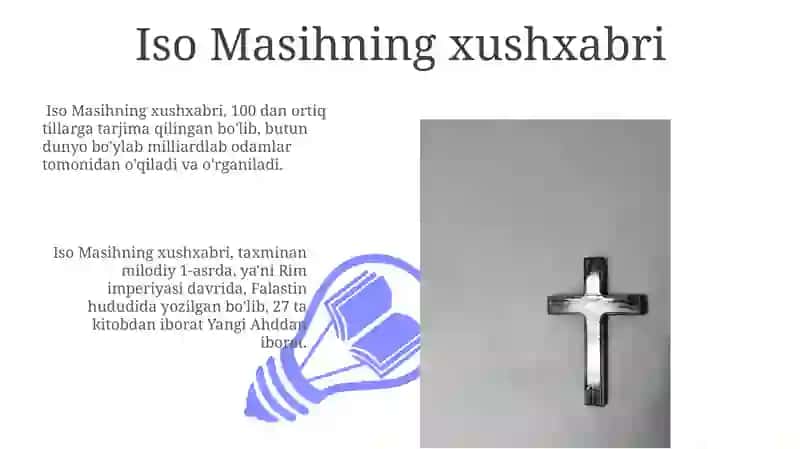 Iso Masihning xushxabri 3