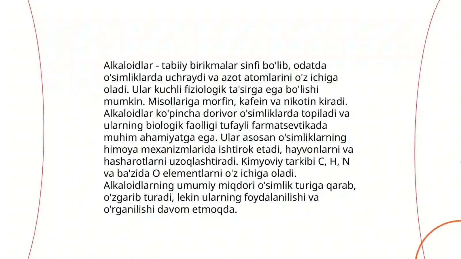 Alkaloidlar 3