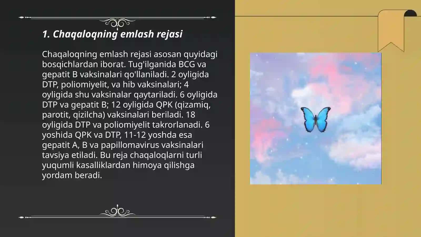 Chaqaloqlik davrida jismoniy rivojlanish 3